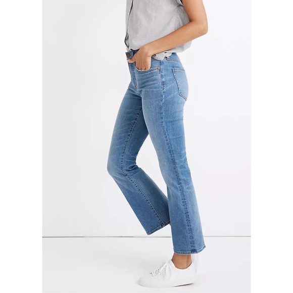 Madewell Cali Demi-Boot Jeans in Timpson Wash - Size 27 - Picture 3 of 11